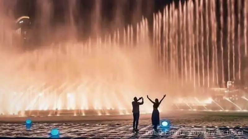Dubai Fountain Lake Ride: Abra Boat Tickets from $20 — photo from the booking listing, Burj Khalifa, Dubai